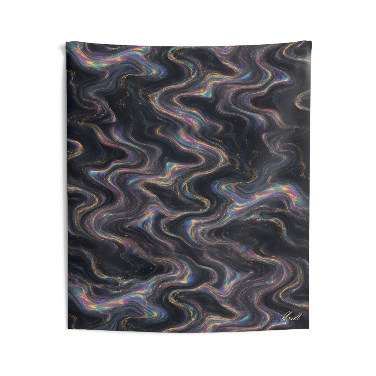 Galaxy Iridescent Marble Tapestry