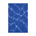 Neon Mycelium - Blueprint Glossy Canvas