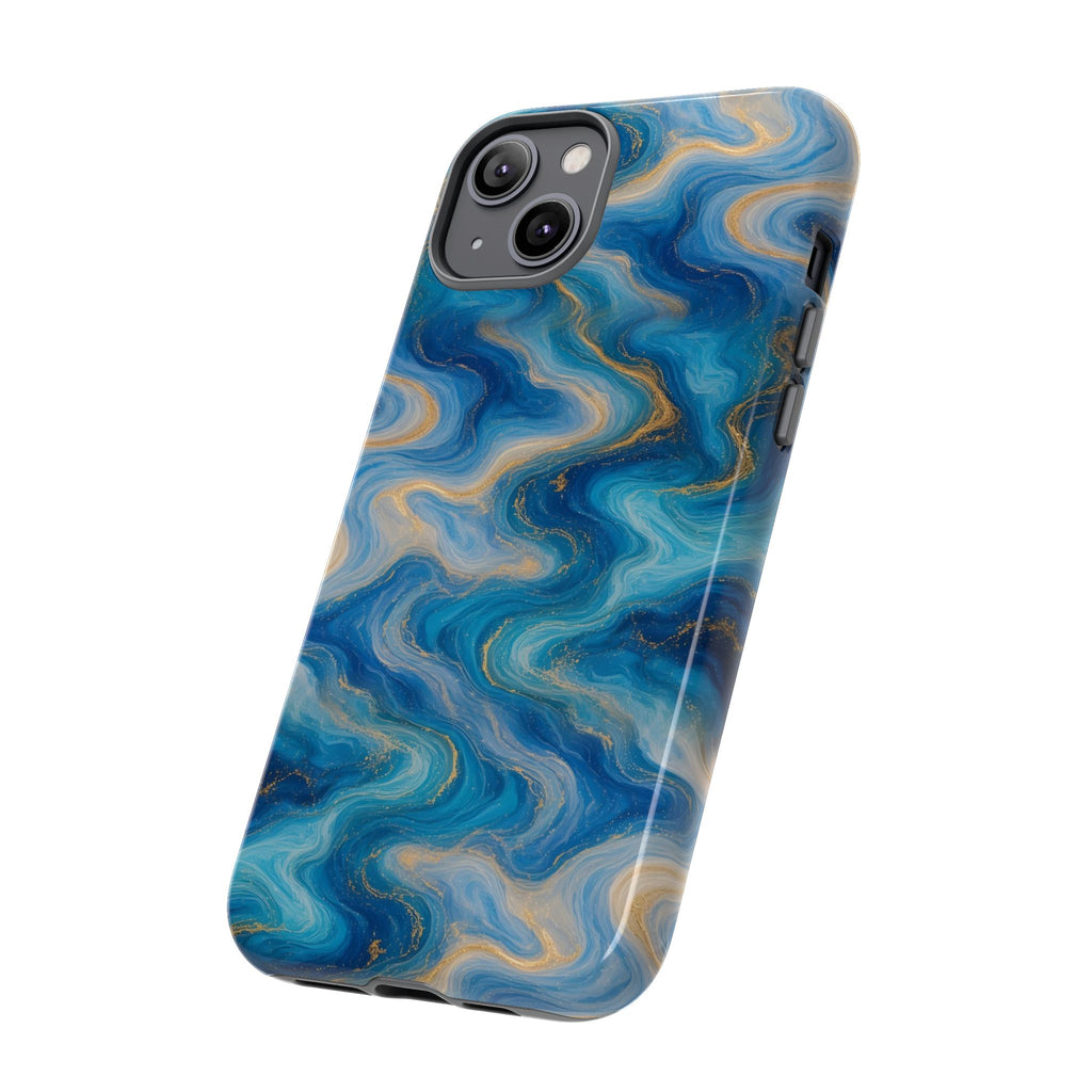 Ocean Blue Marble Phone Case