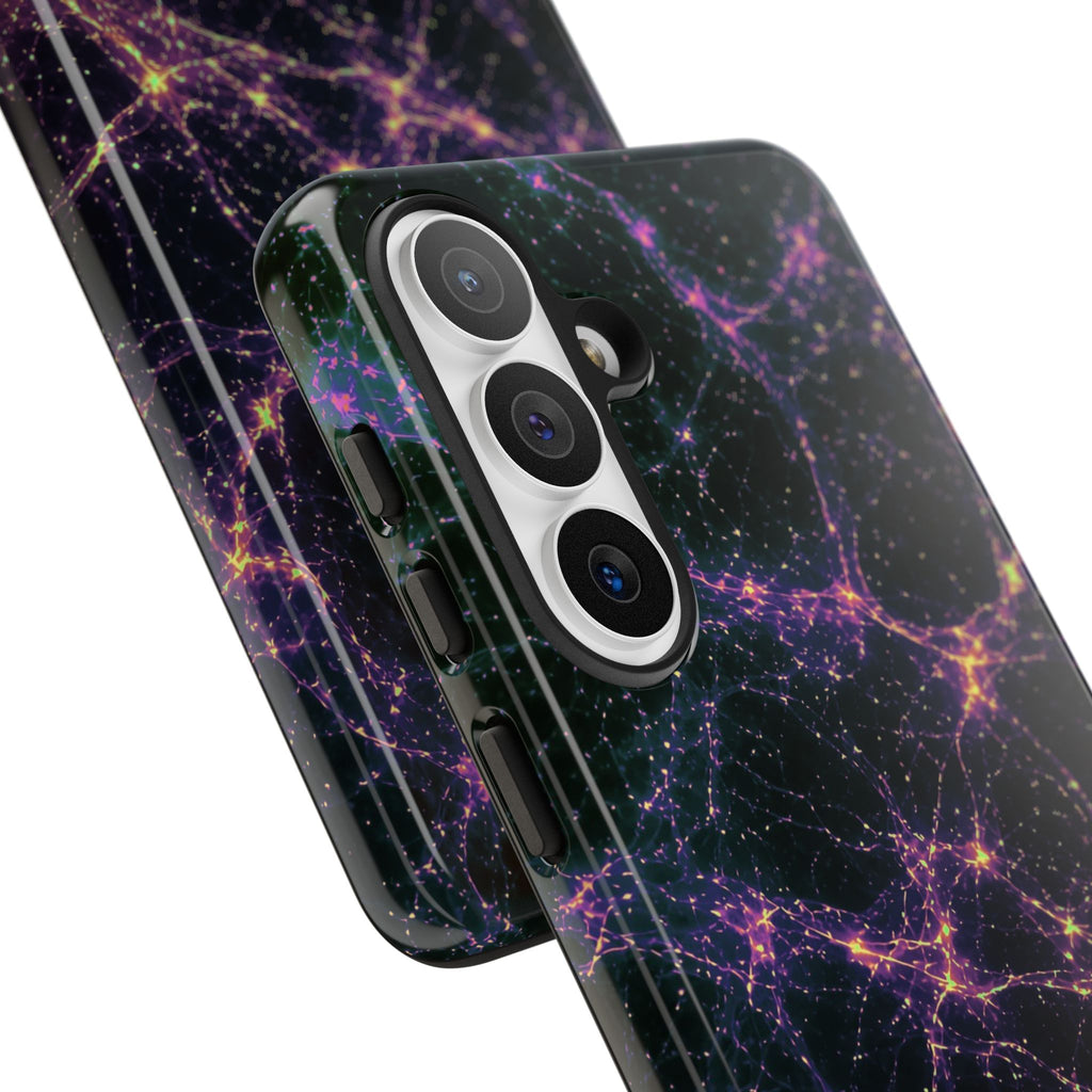 Neon Mycelium - Holographic Phone Case