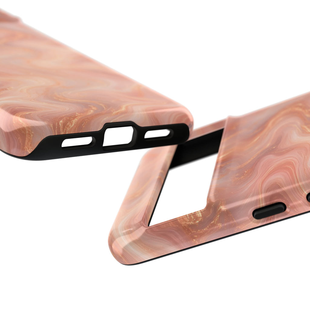 Rose Gold Marble Phone Case
