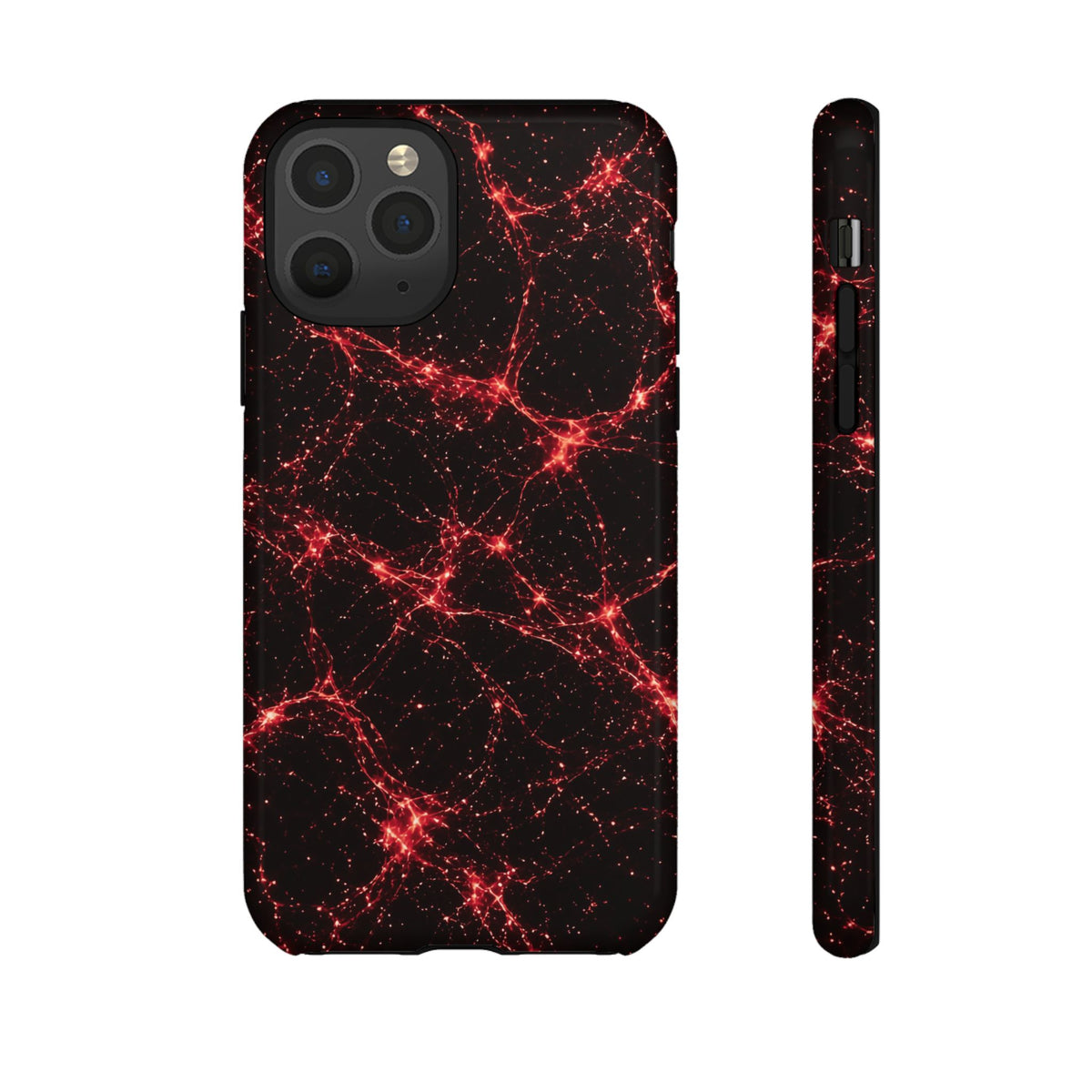 Neon Mycelium - Blood Moon Phone Case