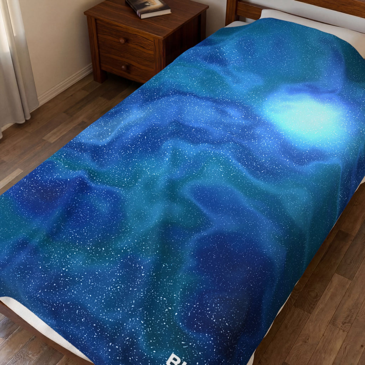 Blue Rainbow Dream Blanket