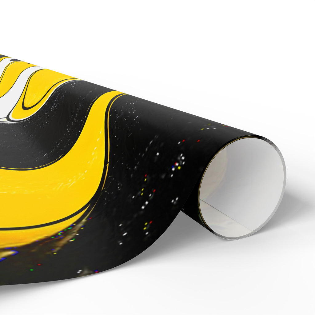 Fillmore Flow - Hazard Yellow Wrapping Paper