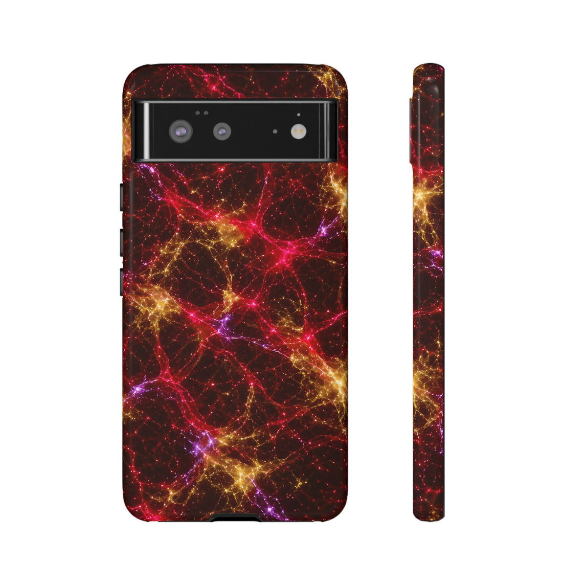 Neon Mycelium - Rainbow Nerve Phone Case
