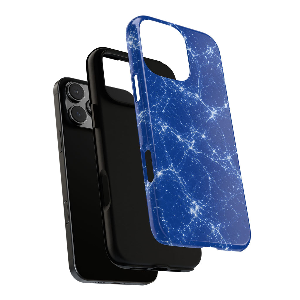 Neon Mycelium - Blueprint Phone Case