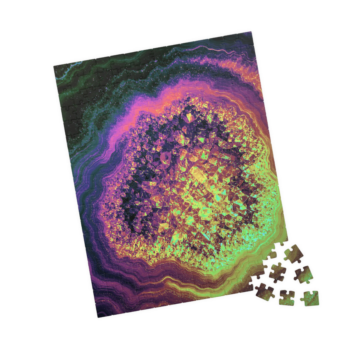 Geode Core - Holographic Jigsaw Puzzle
