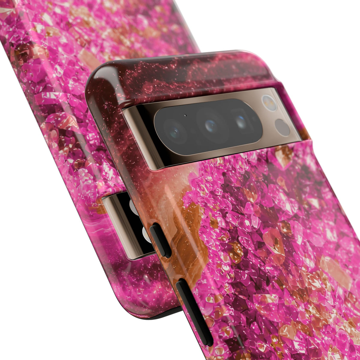 Geode Core - Terracotta Neon Phone Case