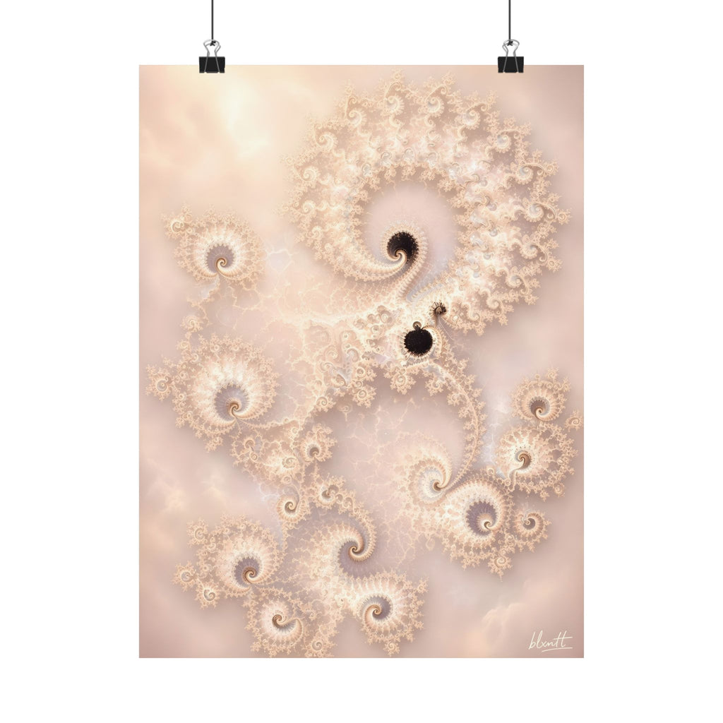 Copper Infinity - Champagne Pearl Poster