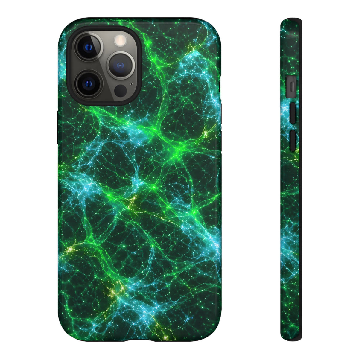 Neon Mycelium - Mermaid Phone Case