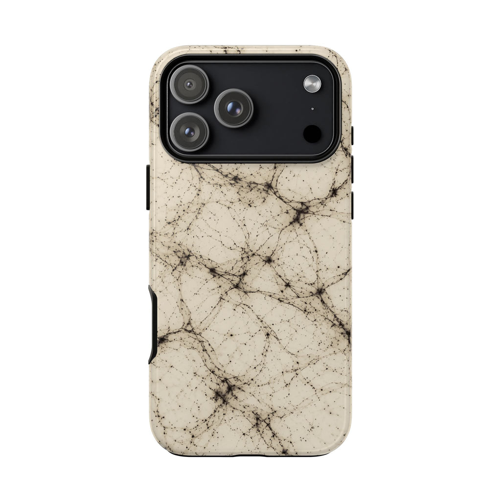 Neon Mycelium - Ink on Paper Phone Case