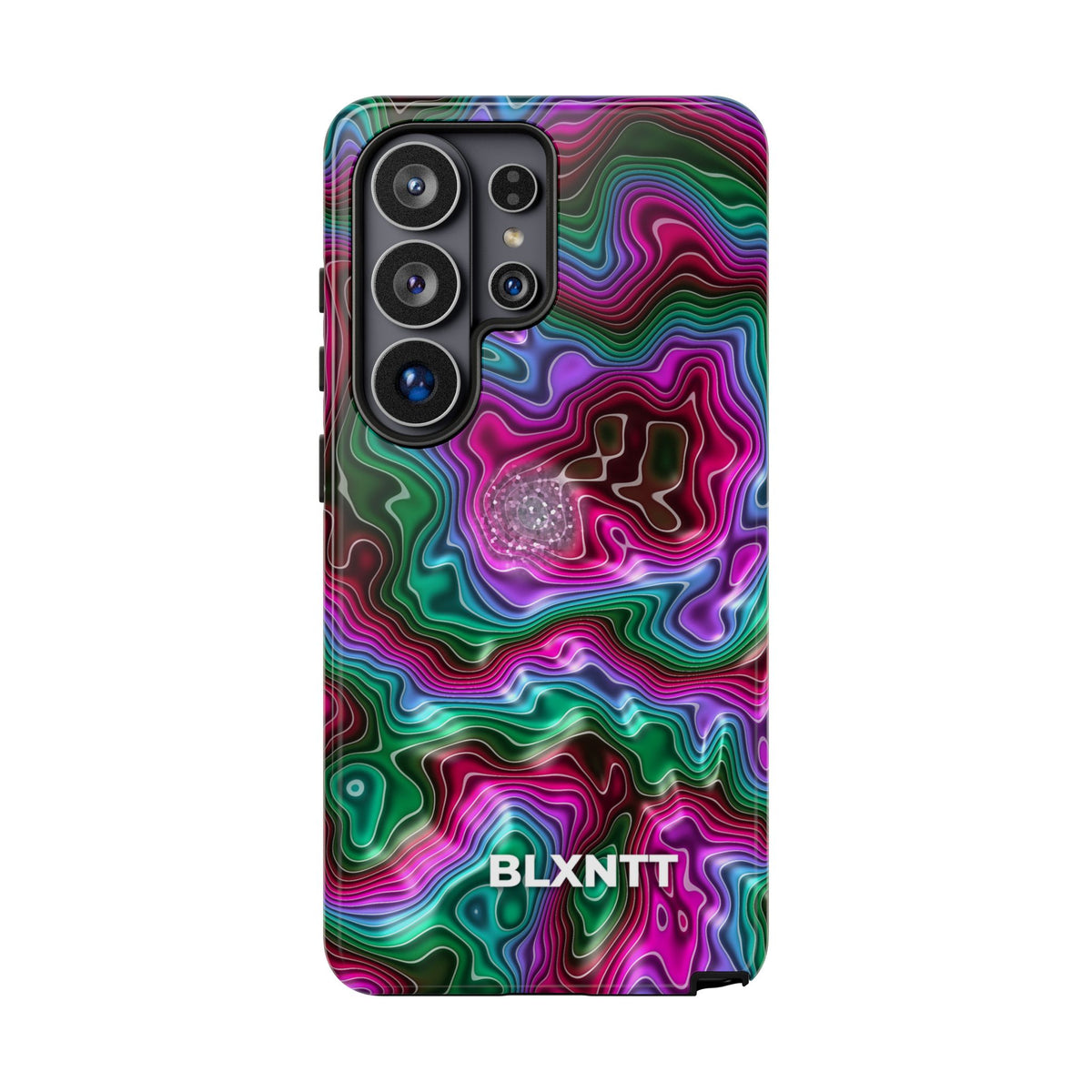 Neon Agate Phone Case