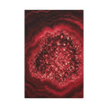 Geode Core - Cherry Cola Glossy Canvas