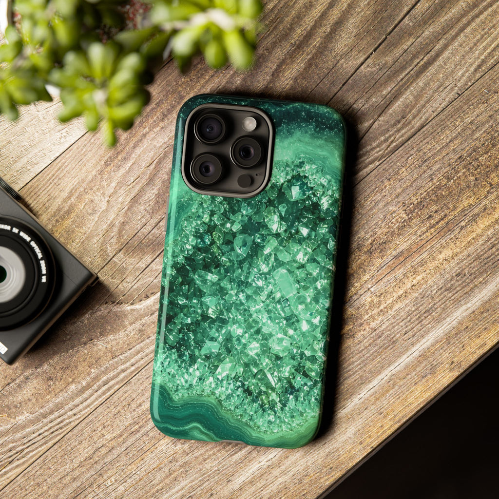 Geode Core - Jade Temple Phone Case