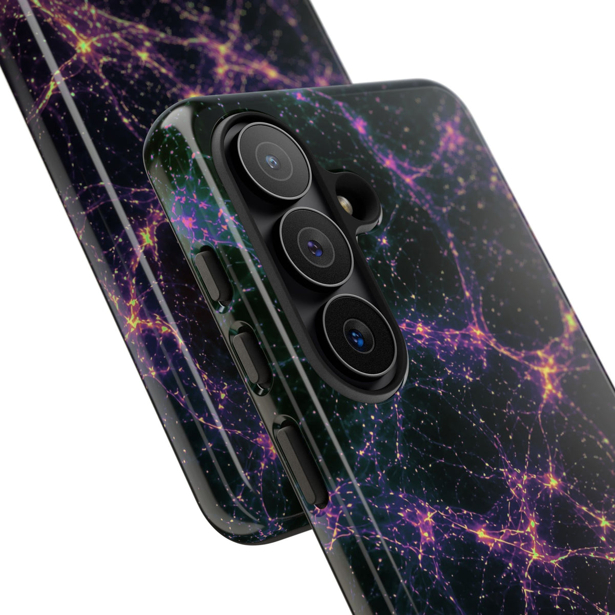 Neon Mycelium - Holographic Phone Case