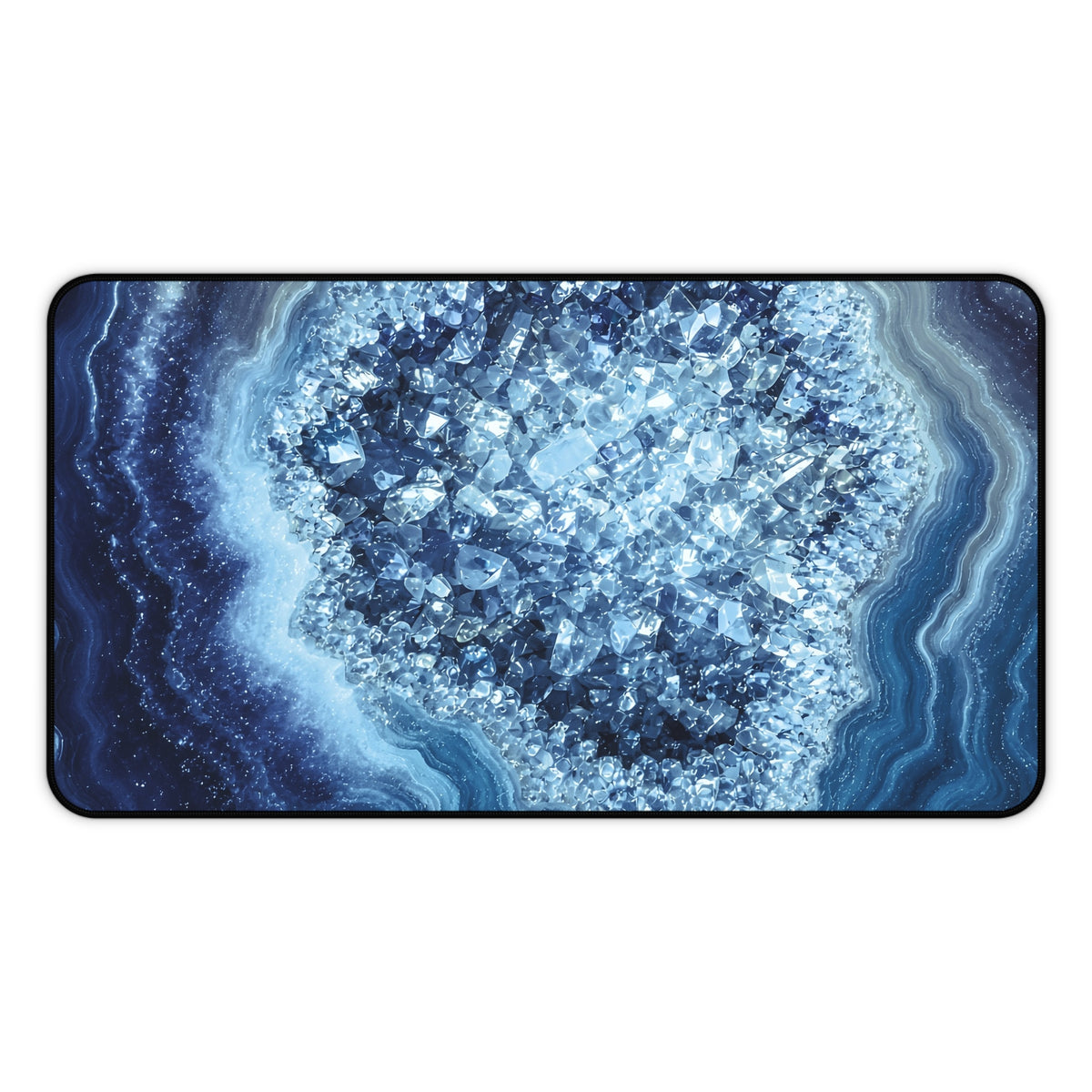 Geode Core - Glacier Desk Mat