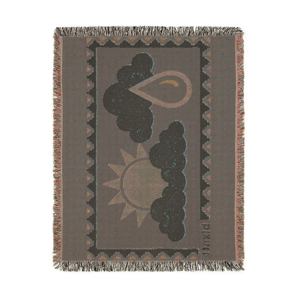 BLXNTT Blue Hippie Woven Blanket #3