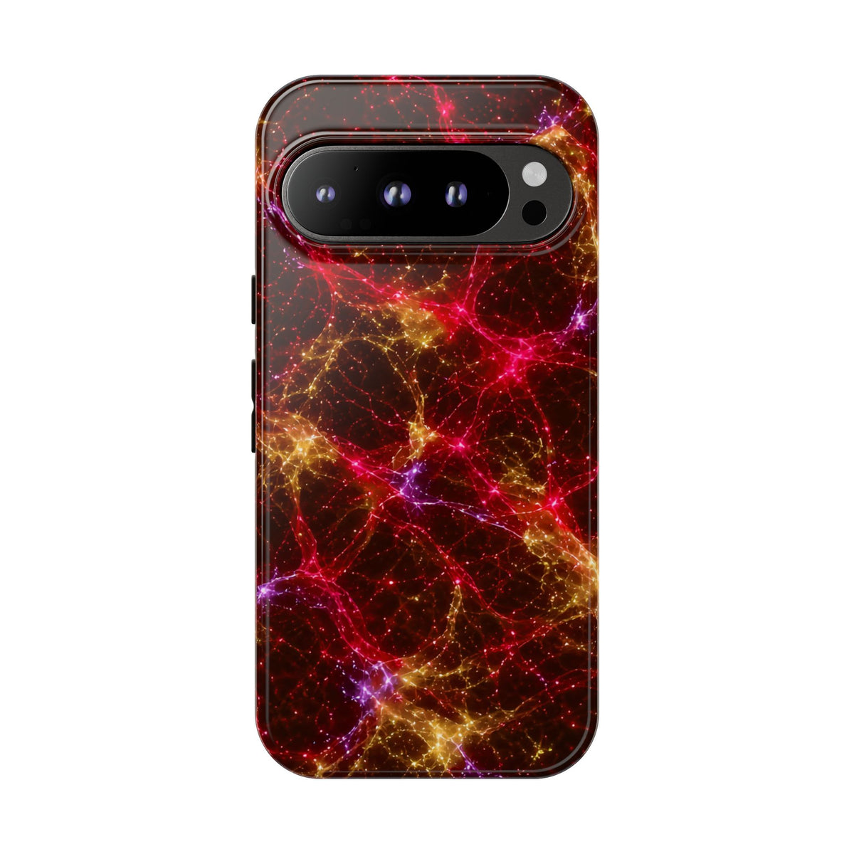 Neon Mycelium - Rainbow Nerve Phone Case