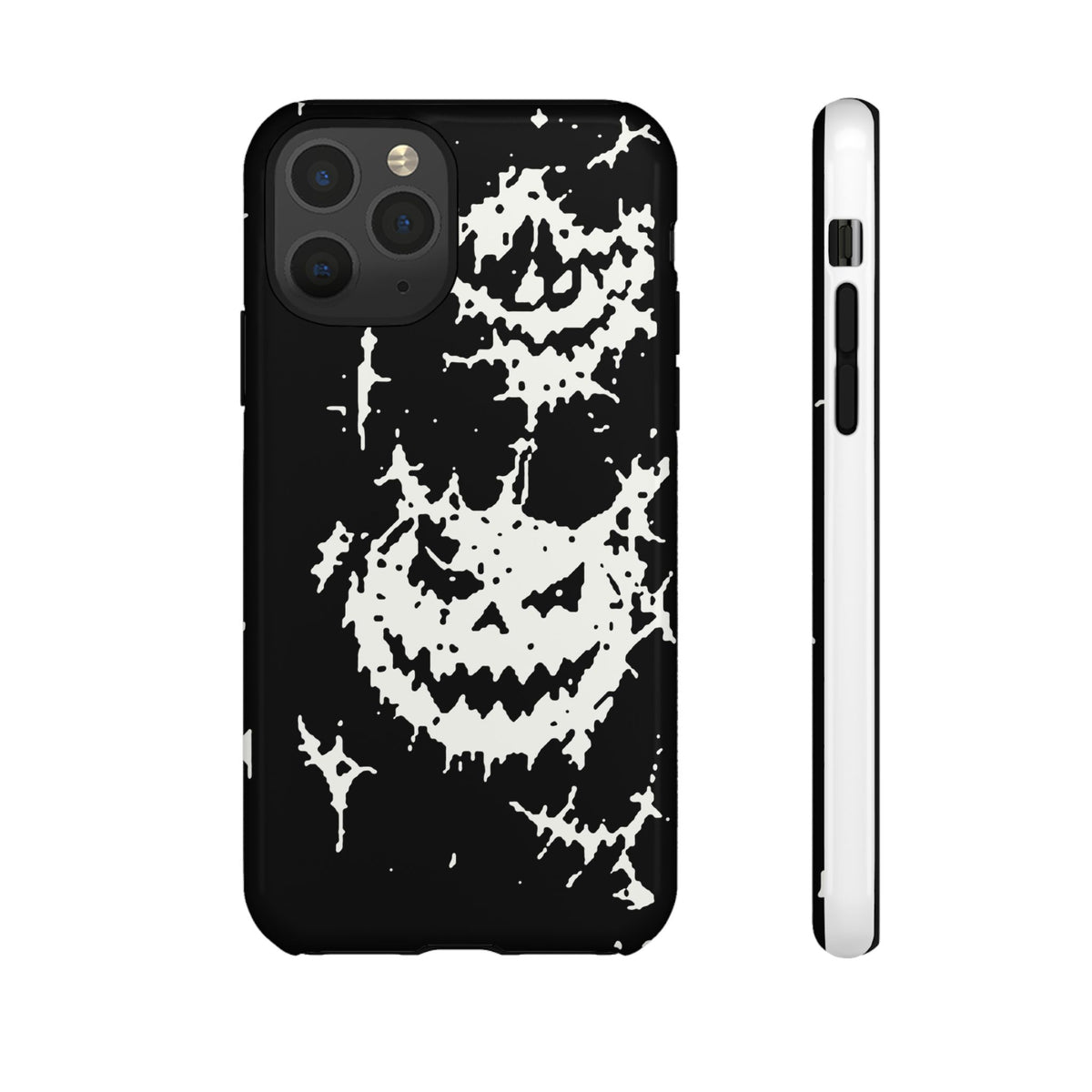 White Spiderweb Pumpkin Phone Case