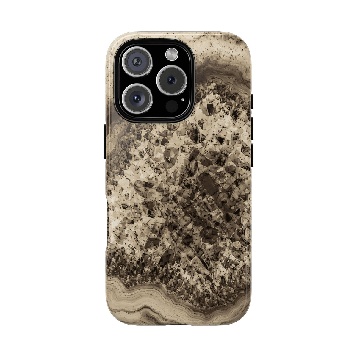 Geode Core - Ink on Paper Phone Case