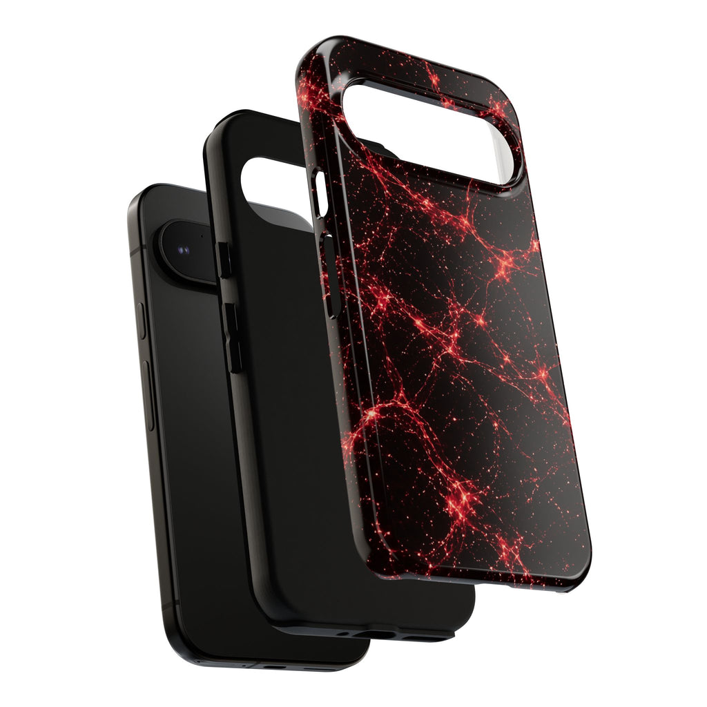 Neon Mycelium - Blood Moon Phone Case