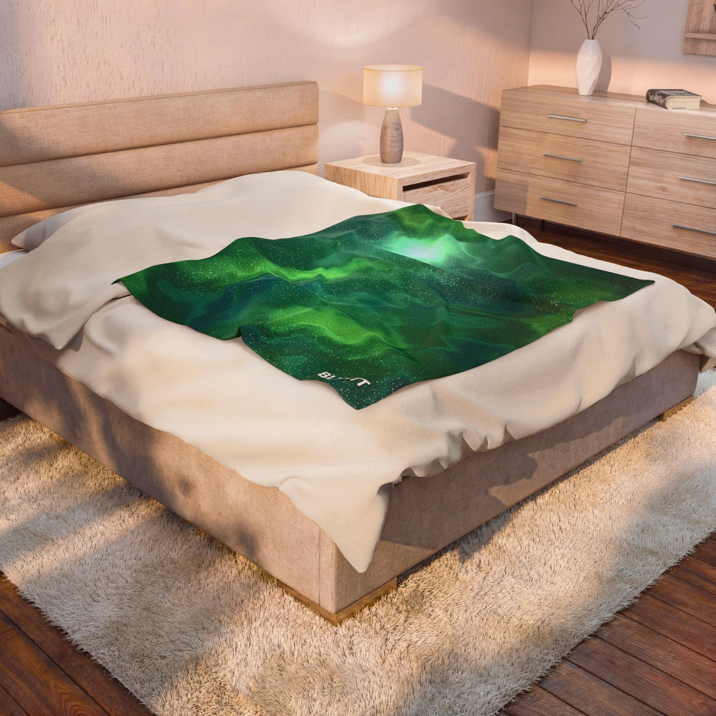 Green Rainbow Dream Blanket