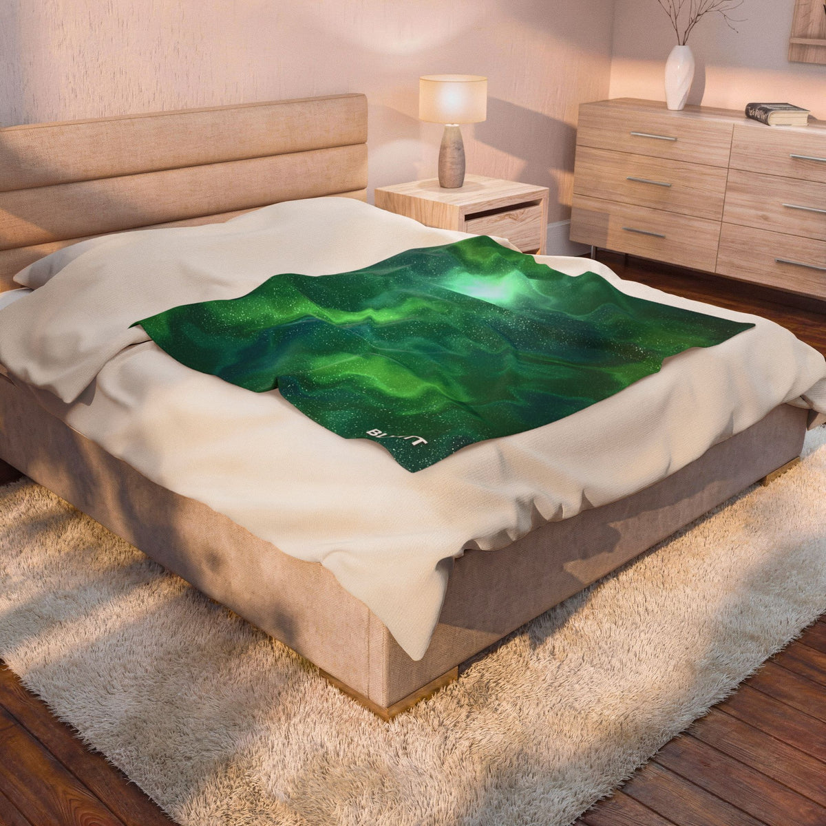 Green Rainbow Dream Blanket