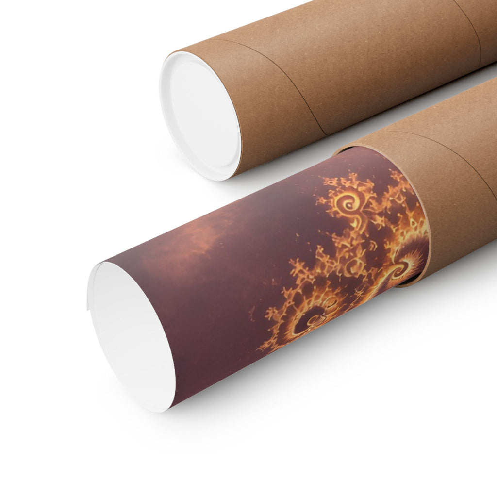 Copper Infinity - Golden Hour Poster