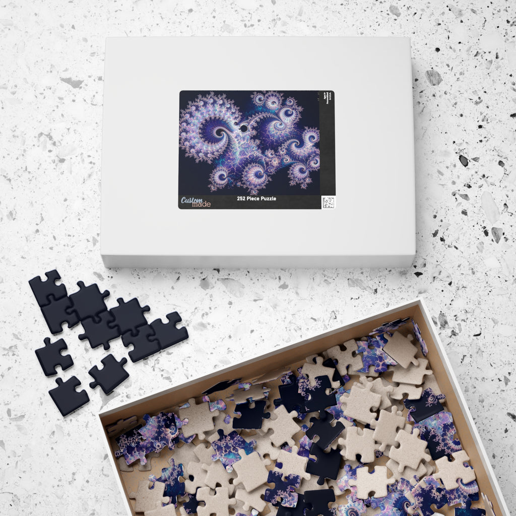 Copper Infinity - Holographic Opal Jigsaw Puzzle