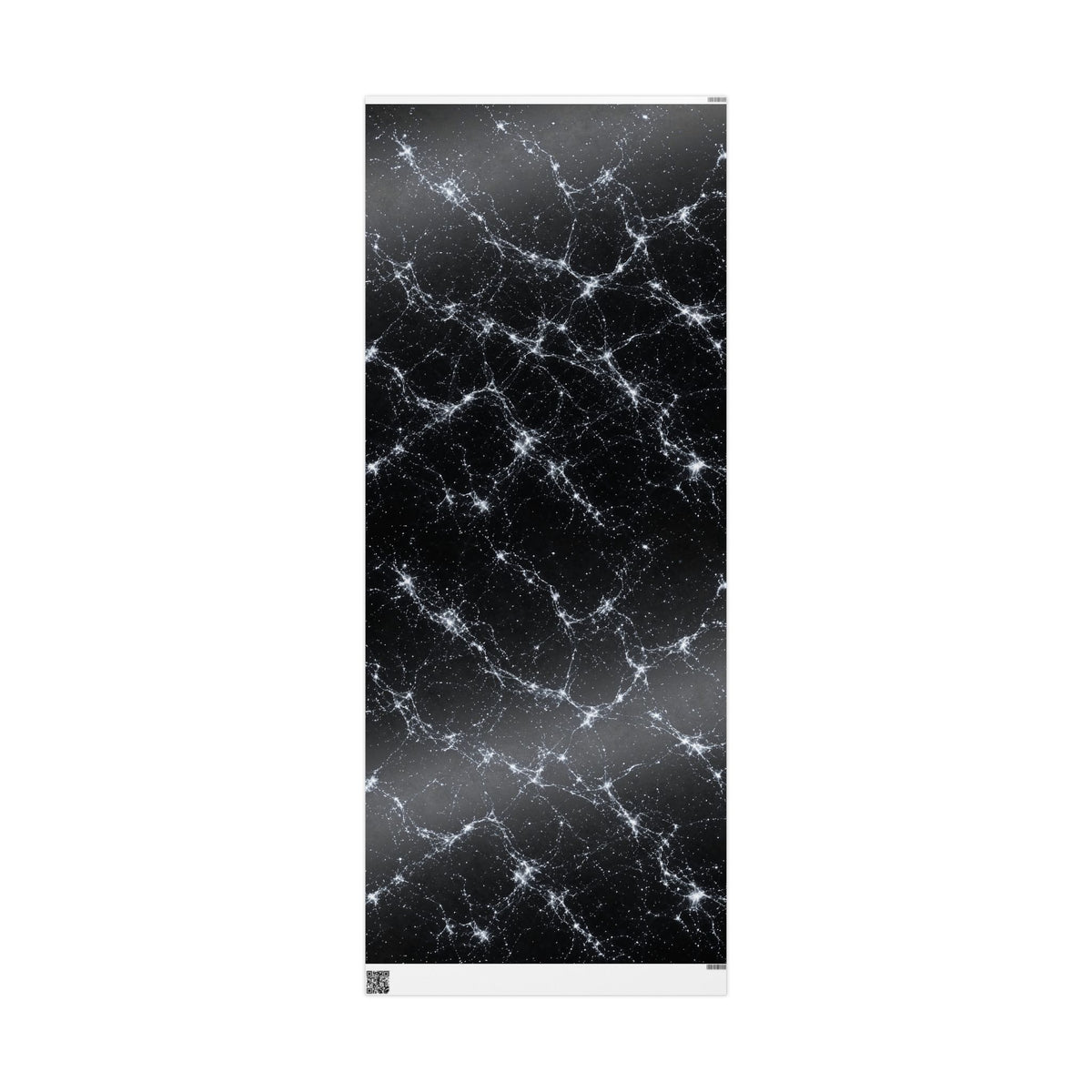 Neon Mycelium - Silver Ghost Wrapping Paper