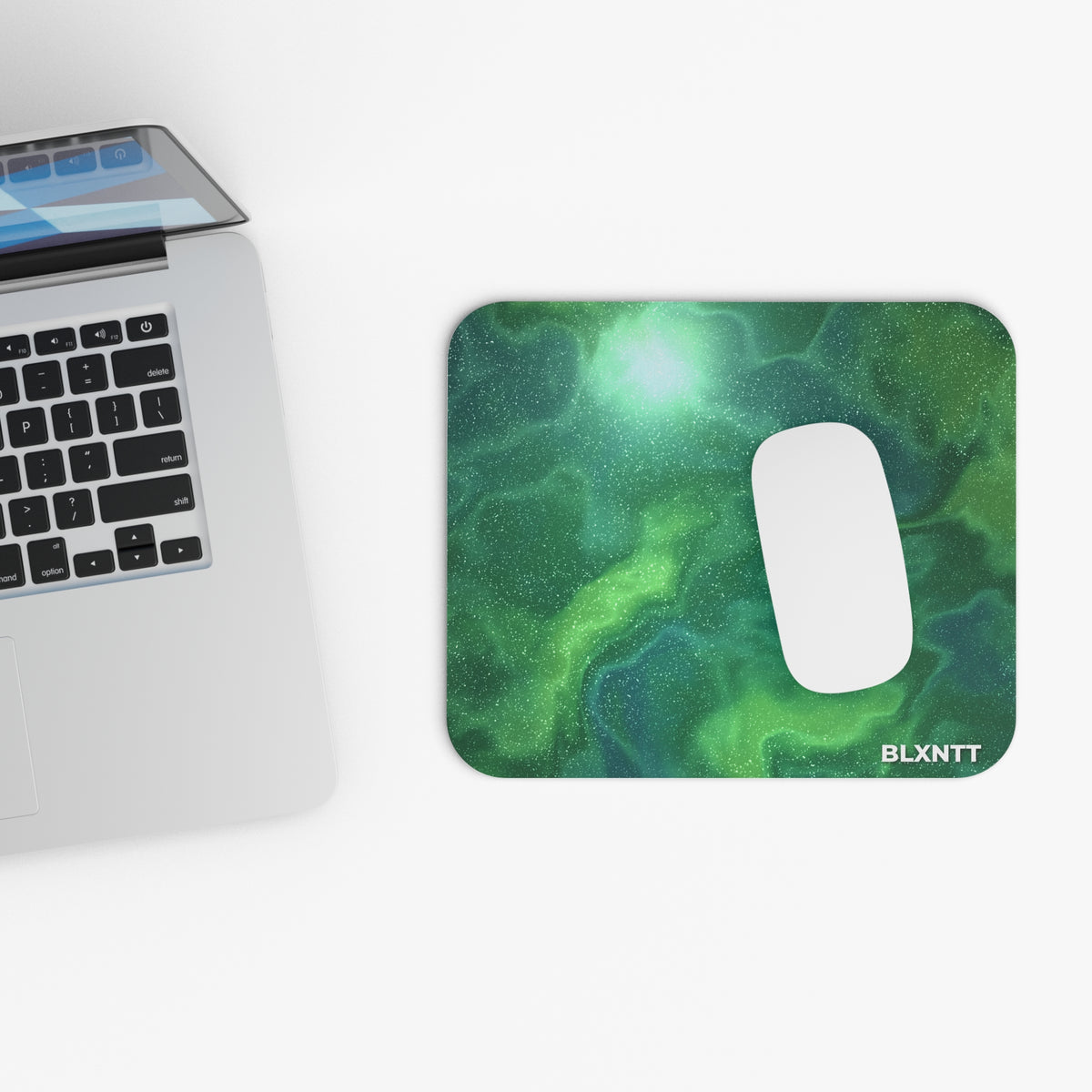 Green Rainbow Dream Mouse Pad
