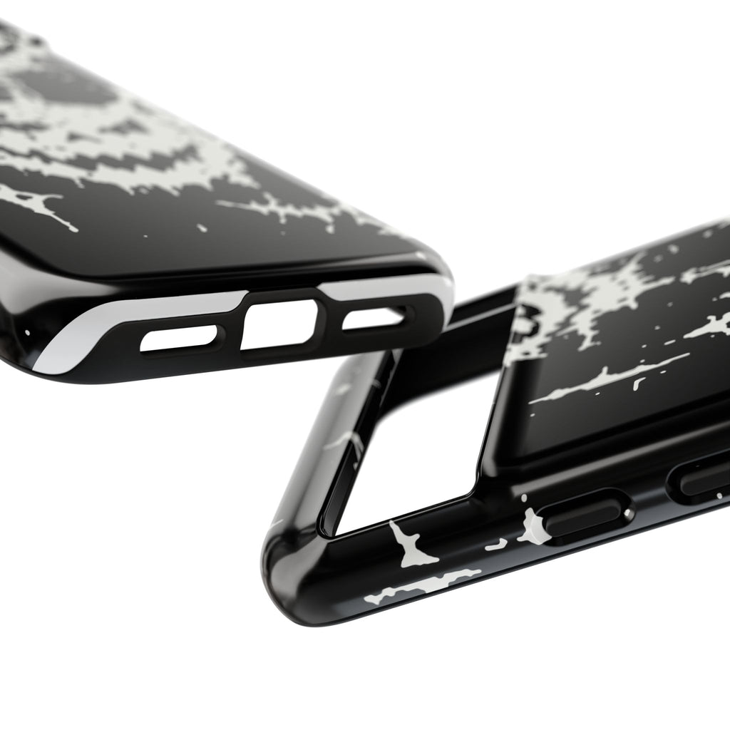 White Spiderweb Pumpkin Phone Case