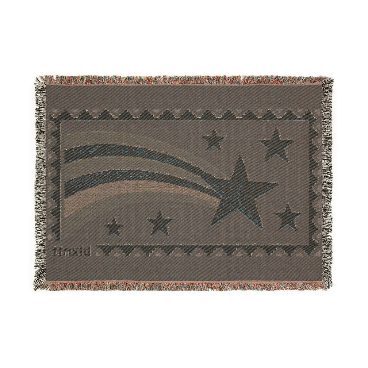 BLXNTT Blue Hippie Woven Blanket #2