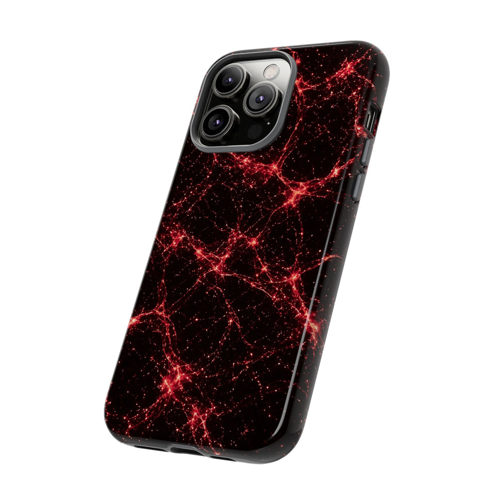 Neon Mycelium - Blood Moon Phone Case