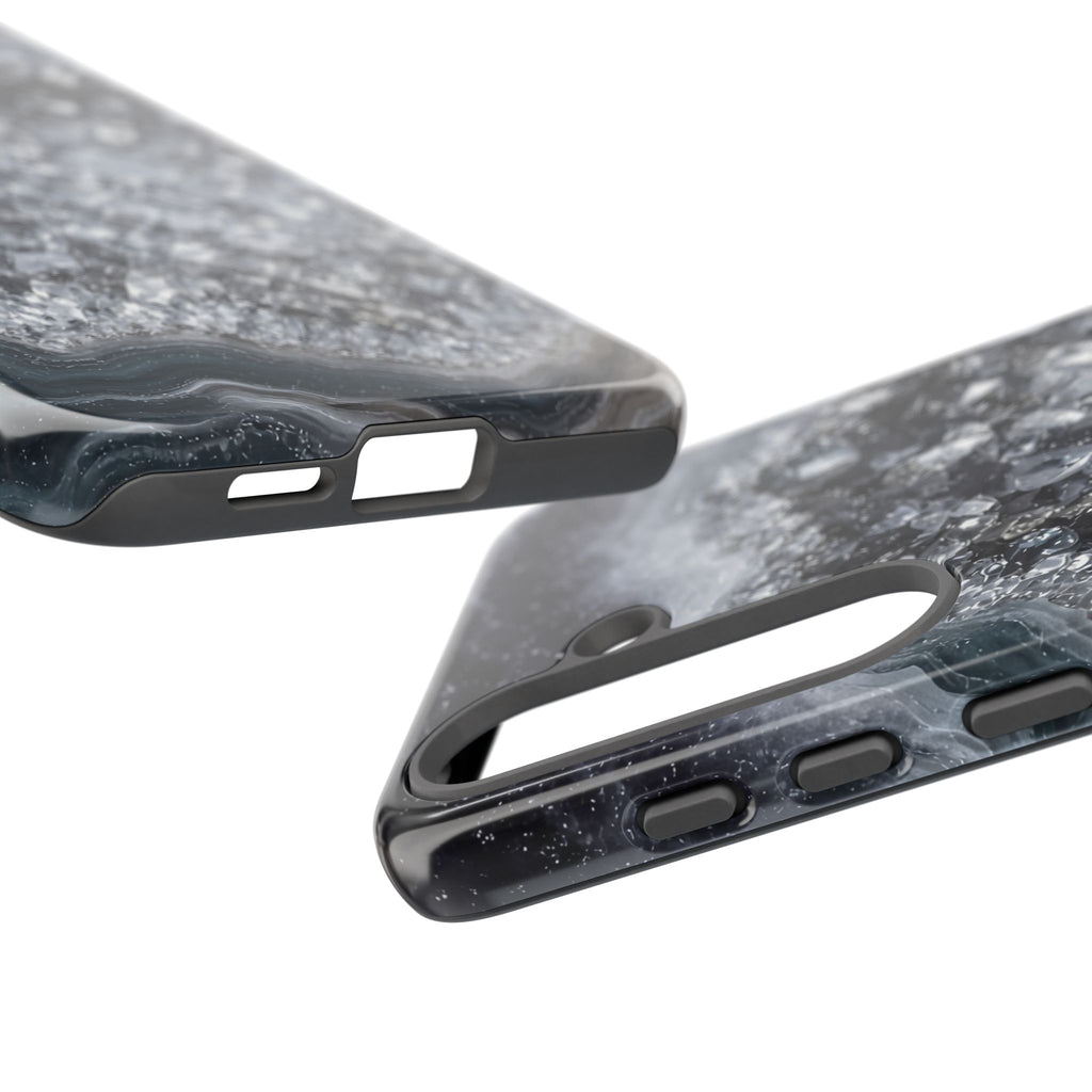 Geode Core - Silver Smoke Phone Case