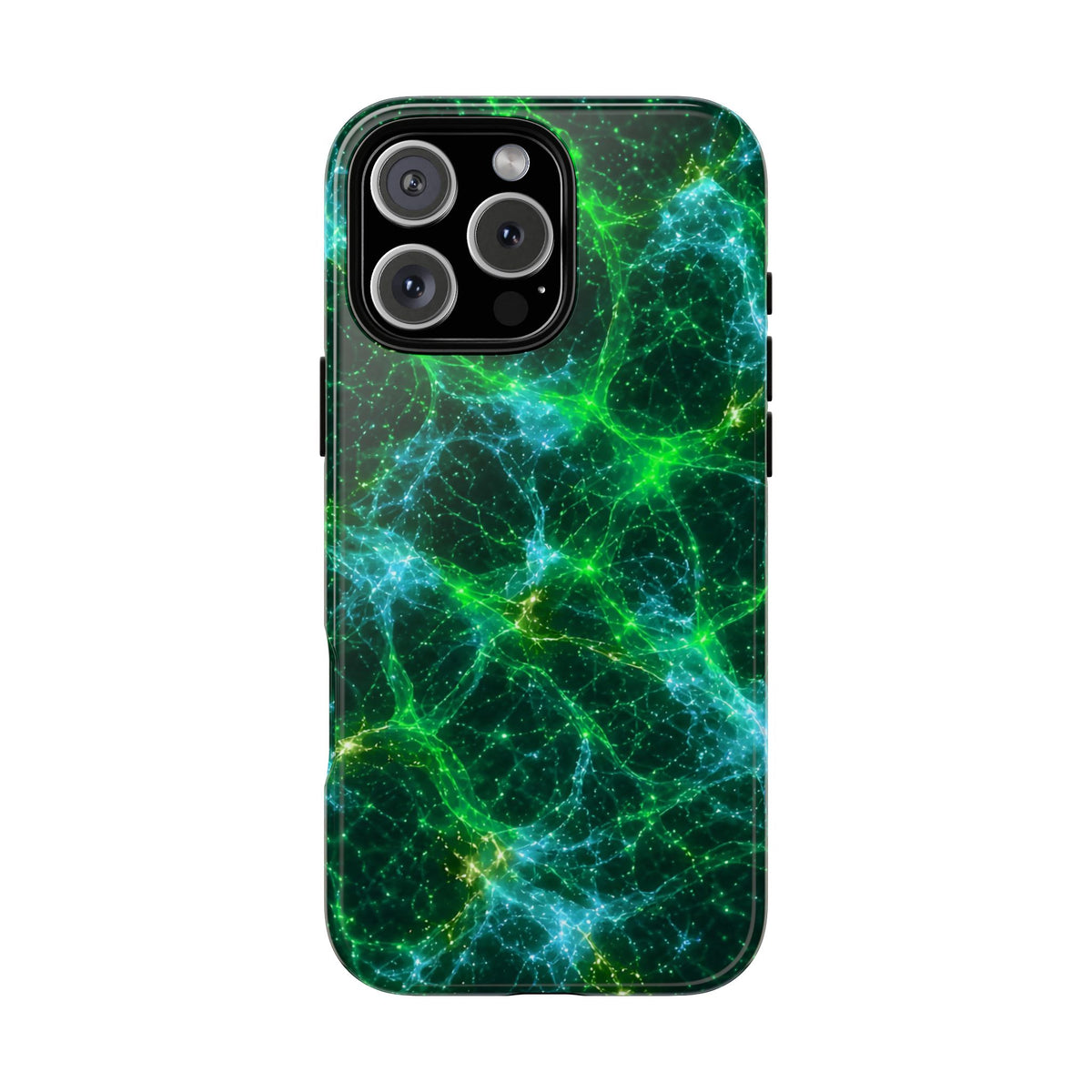 Neon Mycelium - Mermaid Phone Case