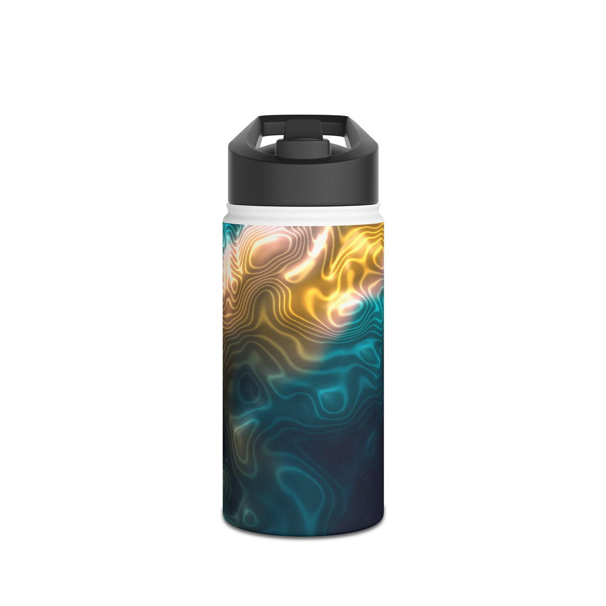Ink in Water Water Bottle
