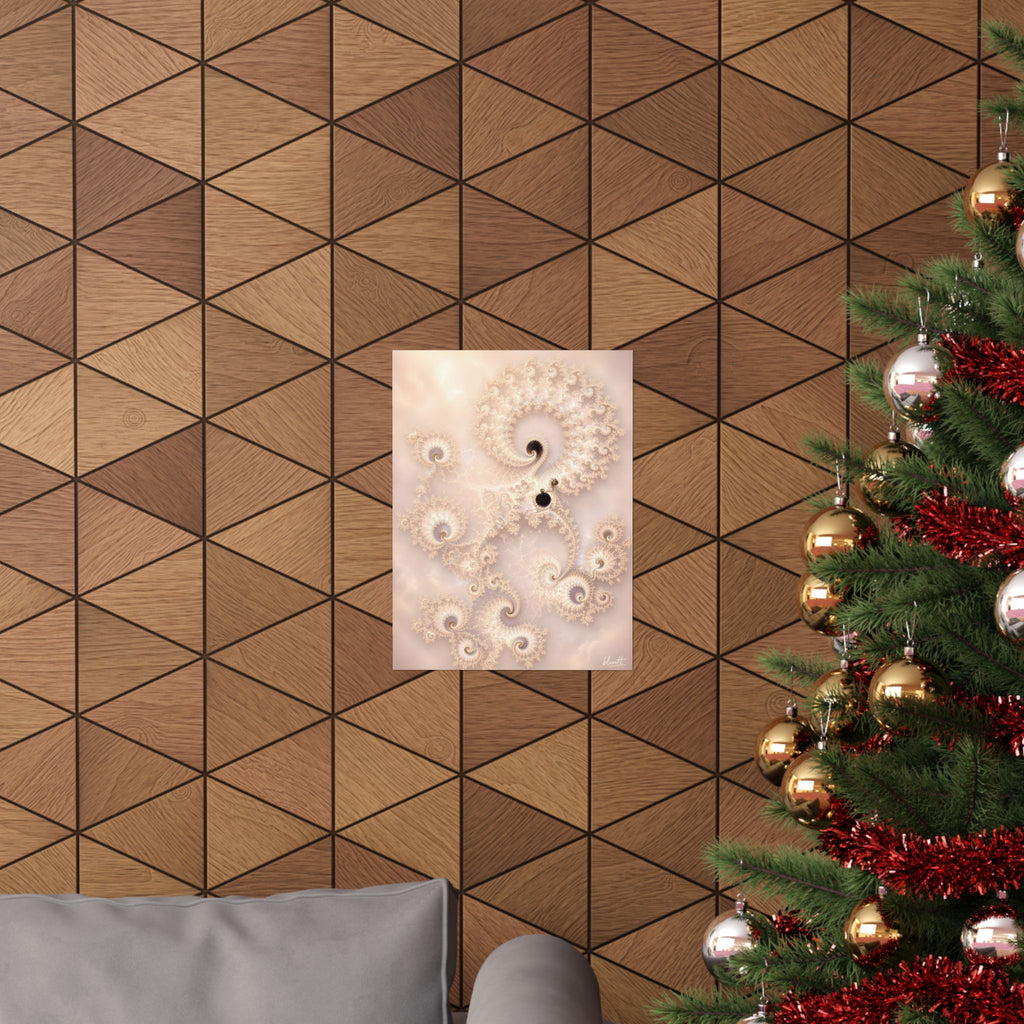 Copper Infinity - Champagne Pearl Poster