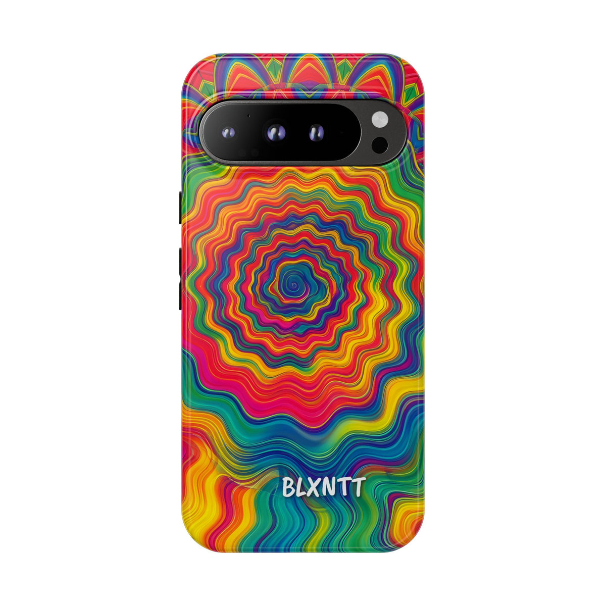 Hypnotic Rainbow Ripple Phone Case