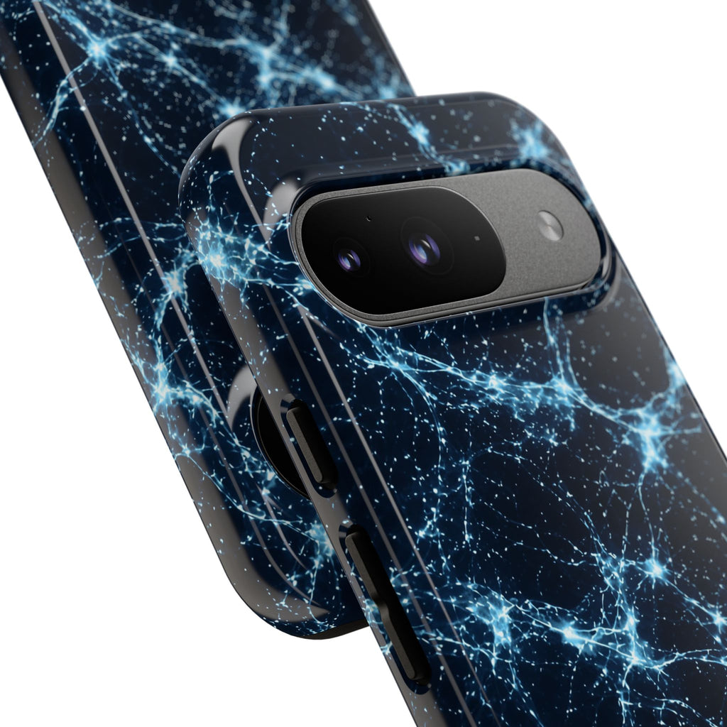 Neon Mycelium - Ice Crystal Phone Case