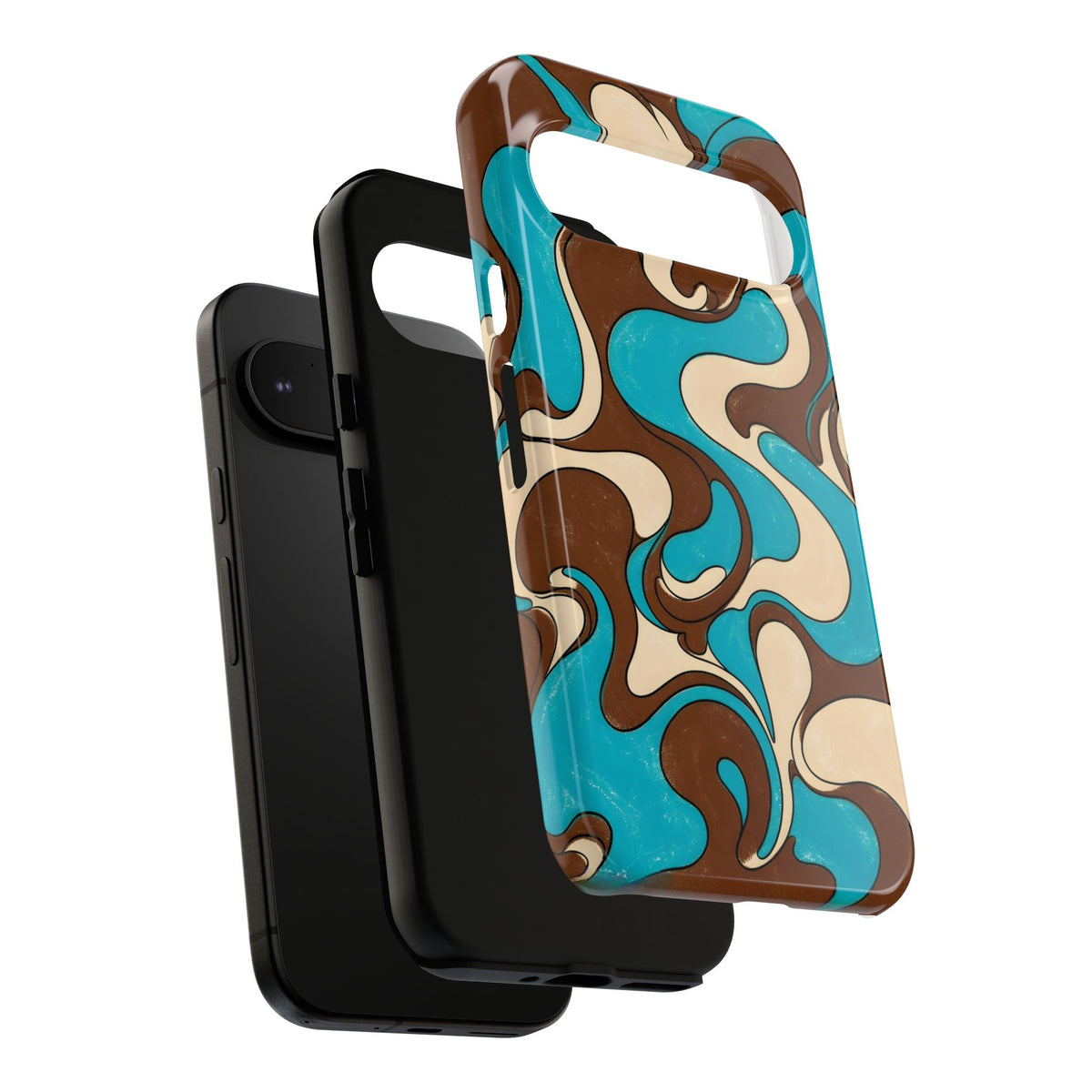 Fillmore Flow - Turquoise & Chocolate Phone Case