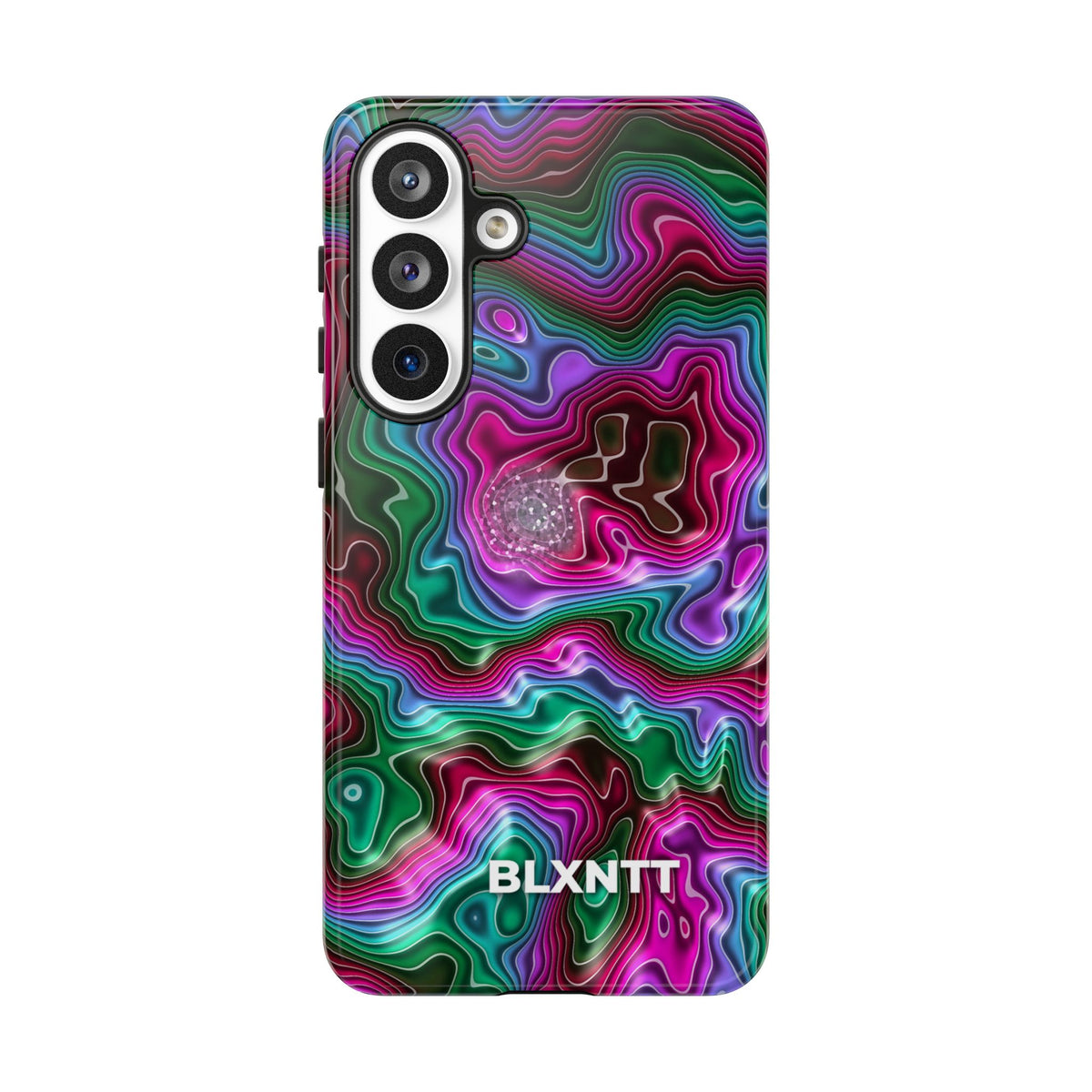 Neon Agate Phone Case