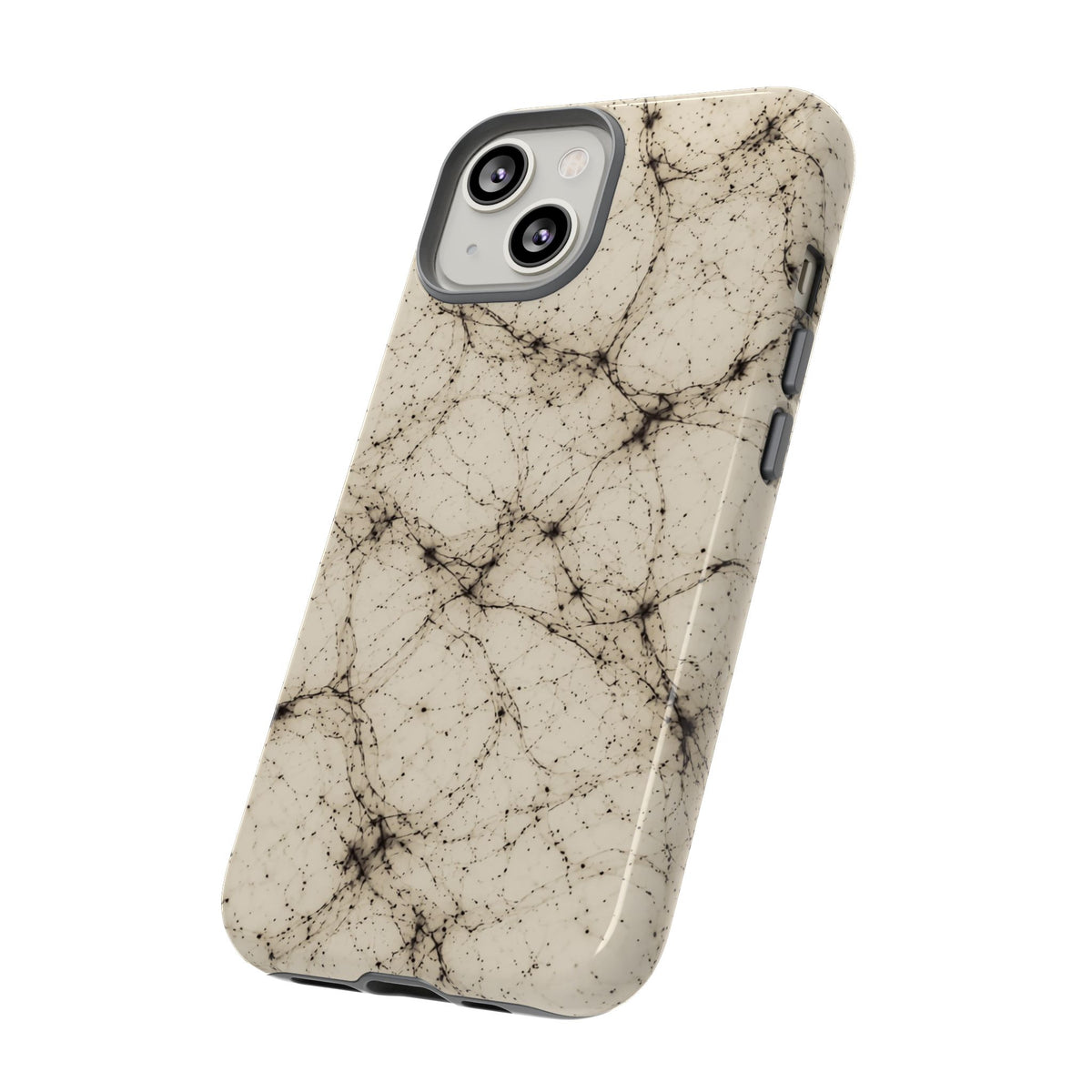 Neon Mycelium - Ink on Paper Phone Case