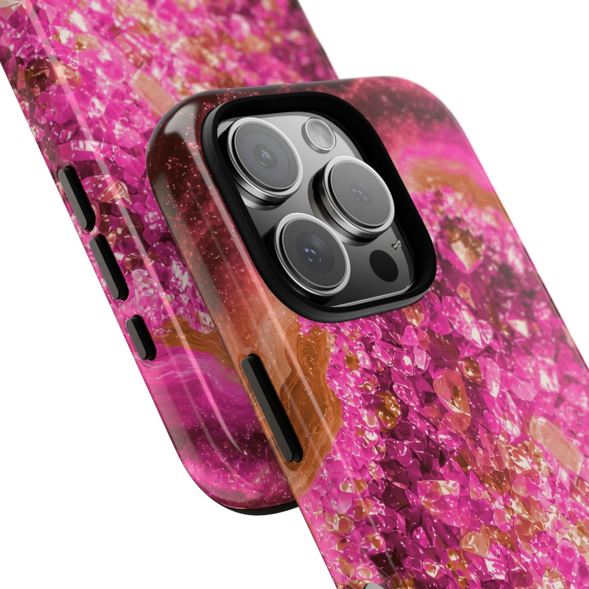 Geode Core - Terracotta Neon Phone Case