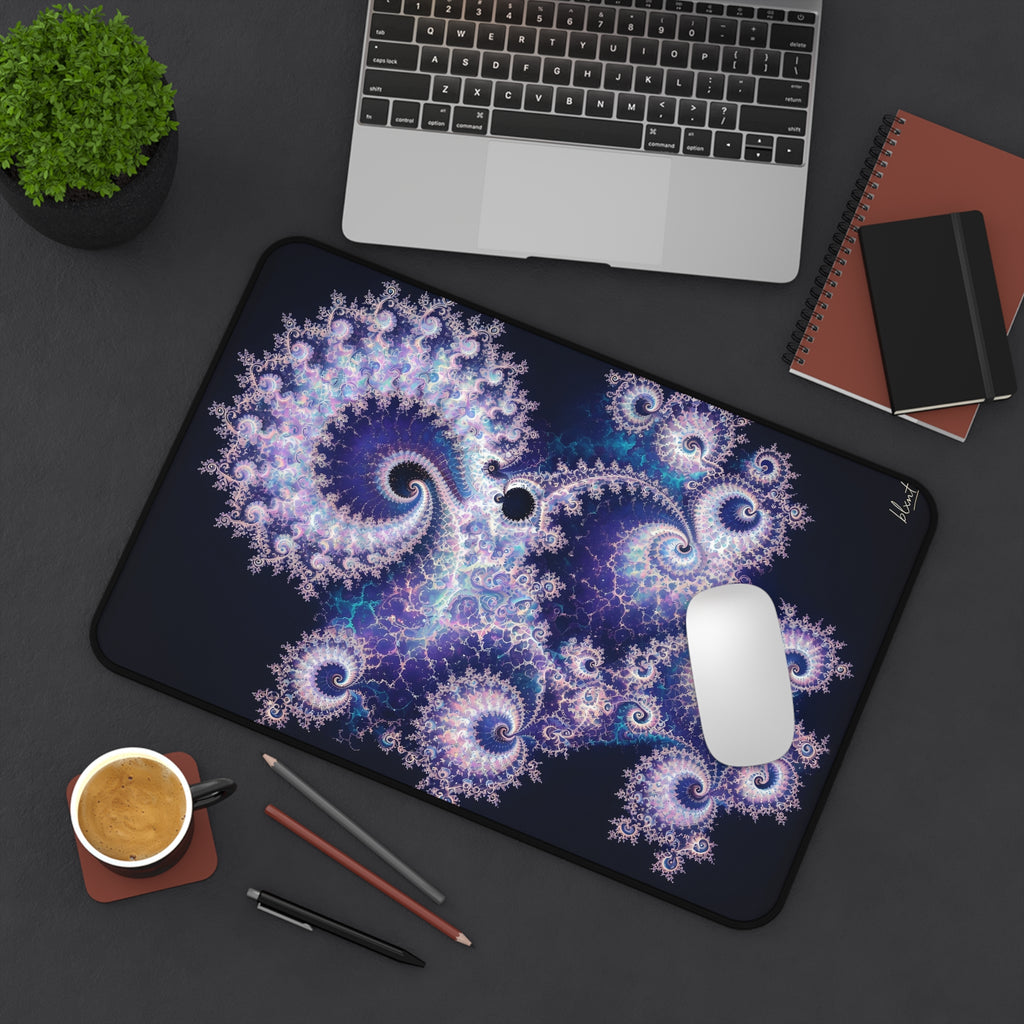Copper Infinity - Holographic Opal Desk Mat
