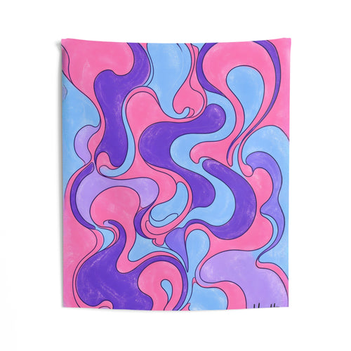 Fillmore Flow - Cotton Candy Tapestry