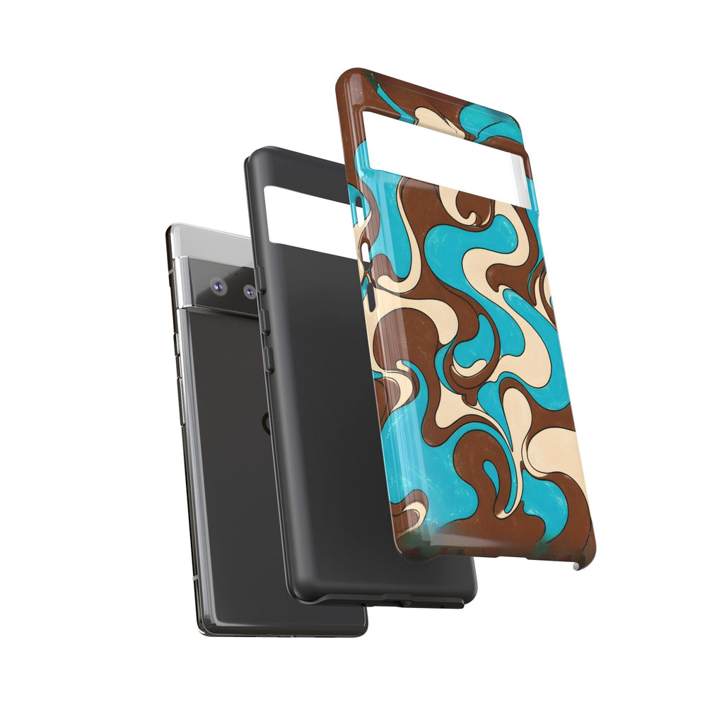 Fillmore Flow - Turquoise & Chocolate Phone Case