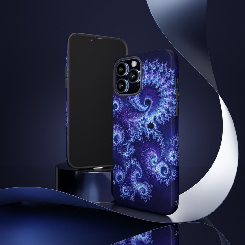 Copper Infinity - Bioluminescent Jellyfish Phone Case