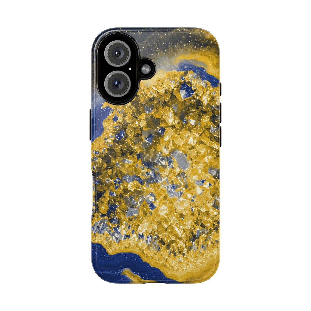 Geode Core - Mustard Navy Phone Case