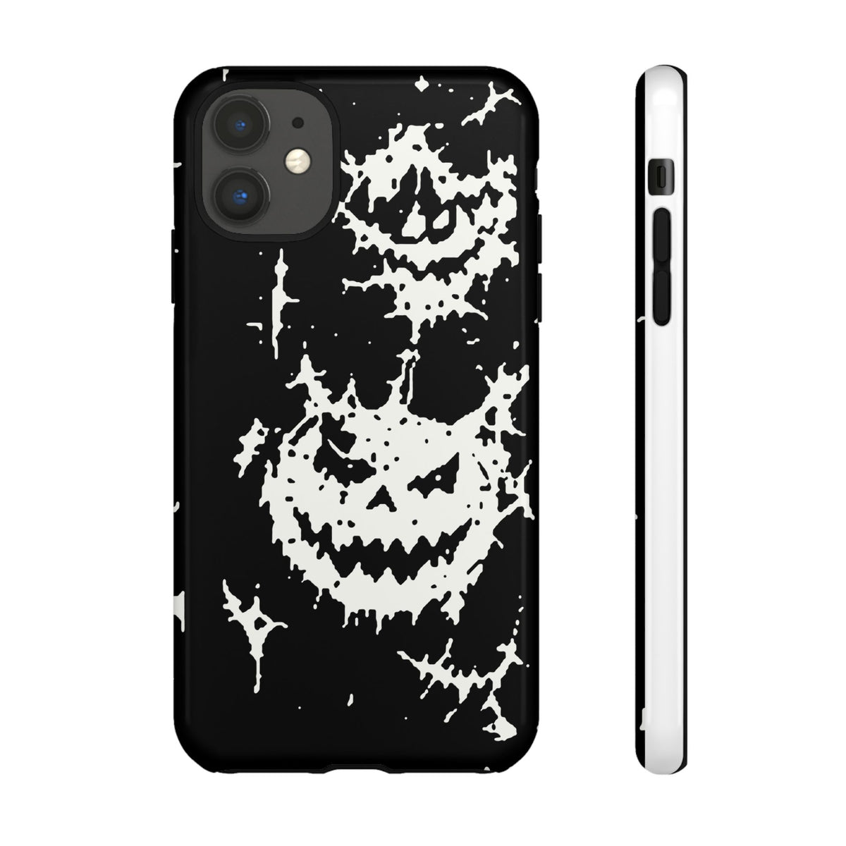 White Spiderweb Pumpkin Phone Case